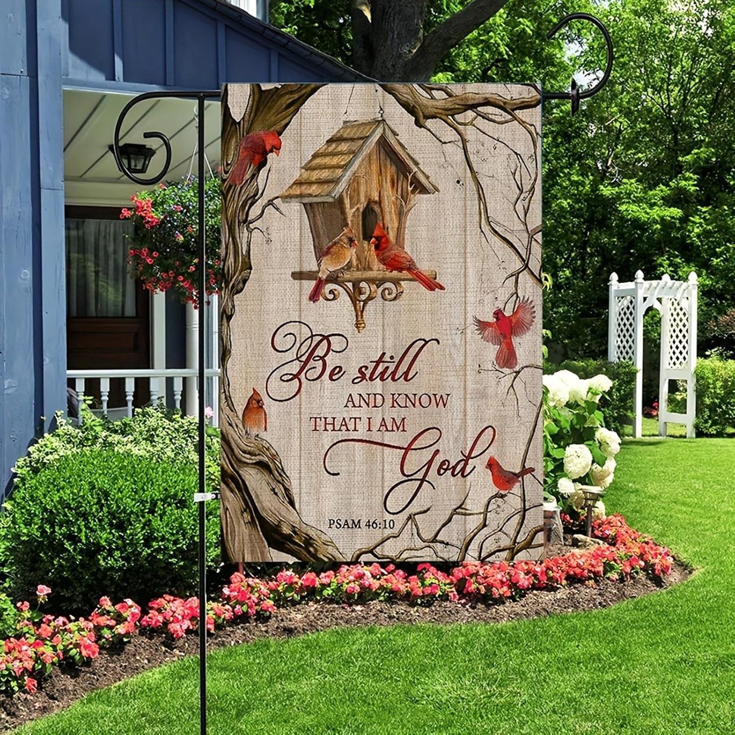 Drapeau de jardin La Sainte Bi - Urban Farming Gardening avis et prix