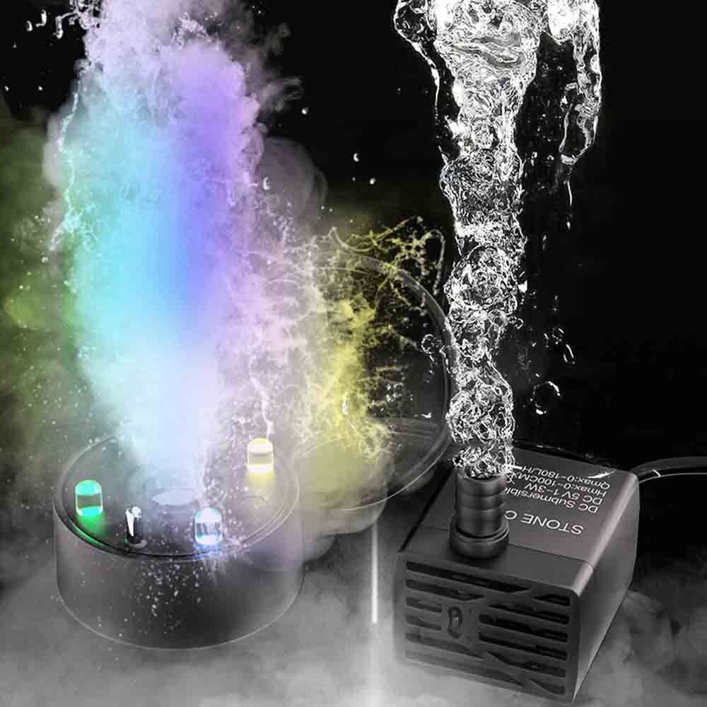 Machine à brouillard 2-en-1 av - Water Pump Submersible Mini avis et prix