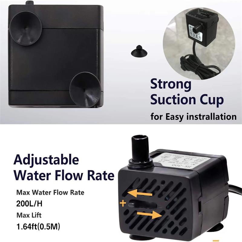 Mini pompe à eau pour Aquarium - Water Pump Submersible Mini avis et prix