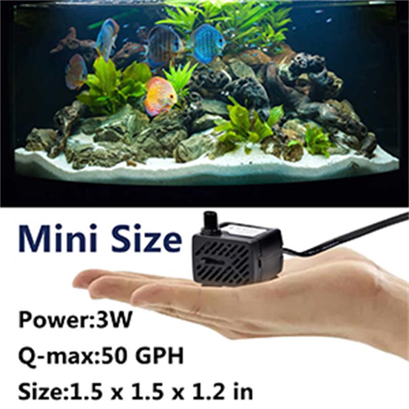 Mini pompe à eau pour Aquarium - Water Pump Submersible Mini avis et prix